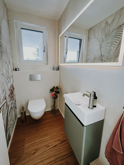Gästetoilette WC Referenz Badumbau Thalwil