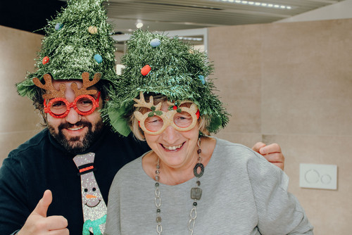 Weihnachtsfeier 2024 Schnappschüsse Fotobox