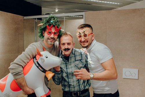 Weihnachtsfeier 2024 Schnappschüsse Fotobox