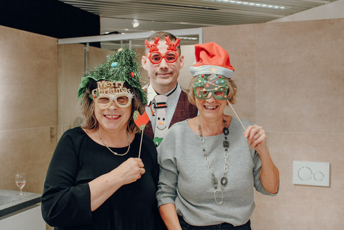 Weihnachtsfeier 2024 Schnappschüsse Fotobox