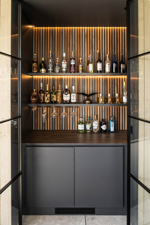 Referenz Abdeckung Dekton bei Outdoor-Bar