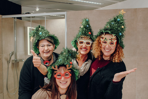 Weihnachtsfeier 2024 Schnappschüsse Fotobox