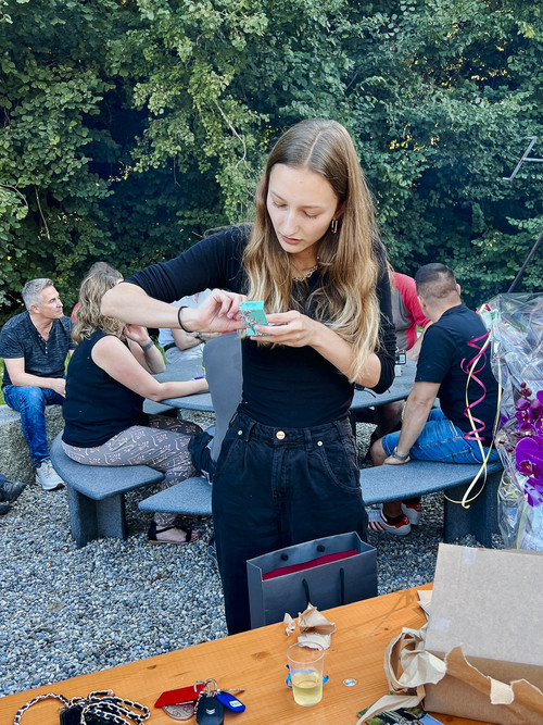 Gemeinsamer Ausbildungsabschluss mit Grillfest in Ebersecken