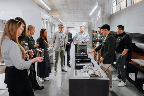 Event Design/ & more in Cham Präsentation GESSI Armaturen