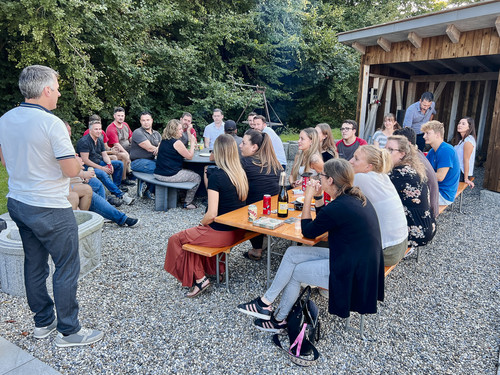 Gemeinsamer Ausbildungsabschluss mit Grillfest in Ebersecken