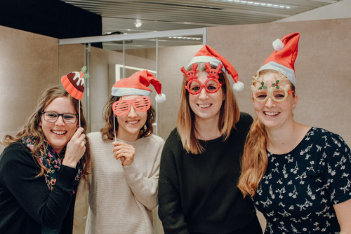 Weihnachtsfeier 2024 Schnappschüsse Fotobox