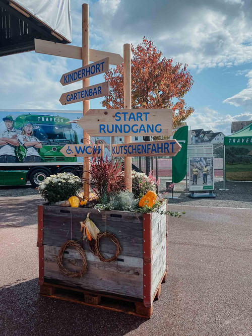 Gewerbeausstellung Schötz Aussteller Stand