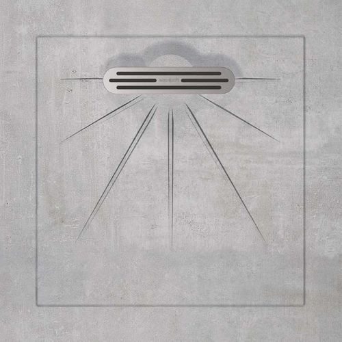 Duschtasse Linear Massive 90 x 90 cm
