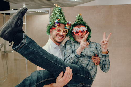 Weihnachtsfeier 2024 Schnappschüsse Fotobox