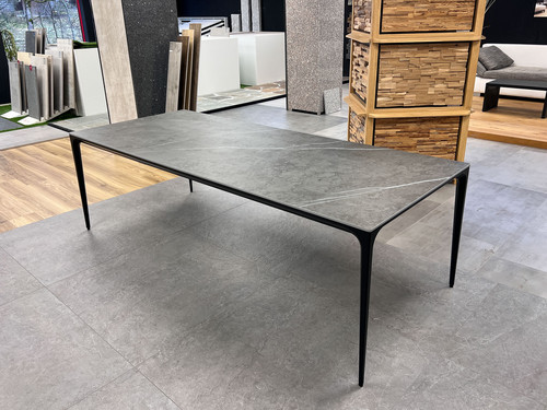 Tisch Aluminium MODENA mit Platte Keramik