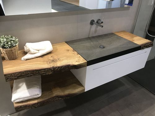 Badezimmermöbel mit Granitbecken
