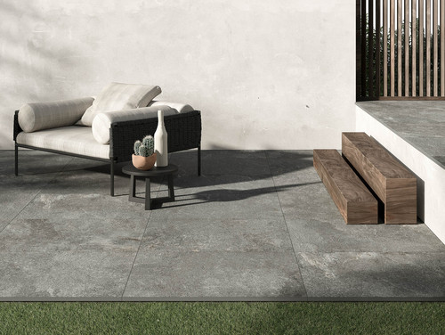 Gartenplatten aus Feinsteinzeug