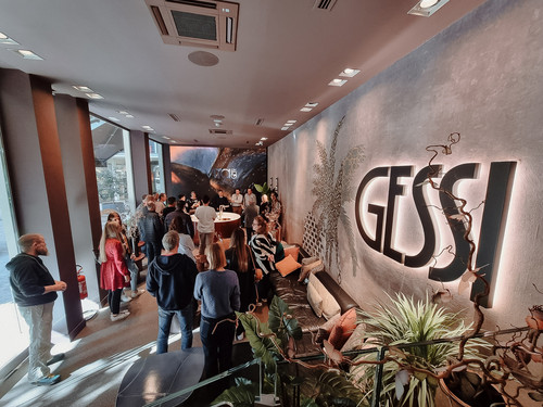 Werkbesuch GESSI Italien mit Geschäftspartner